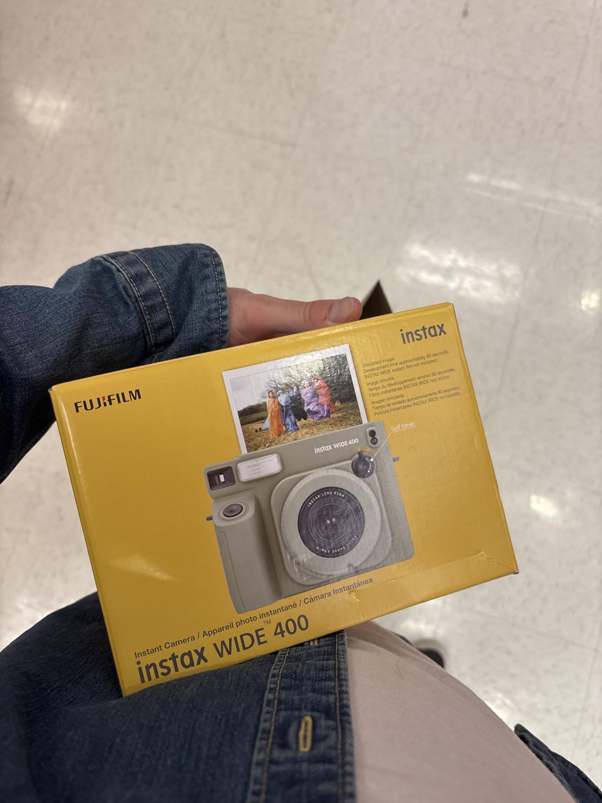 Fujifilm INSTAX Wide 400 Instant Camera - Sage Green customer photo 1