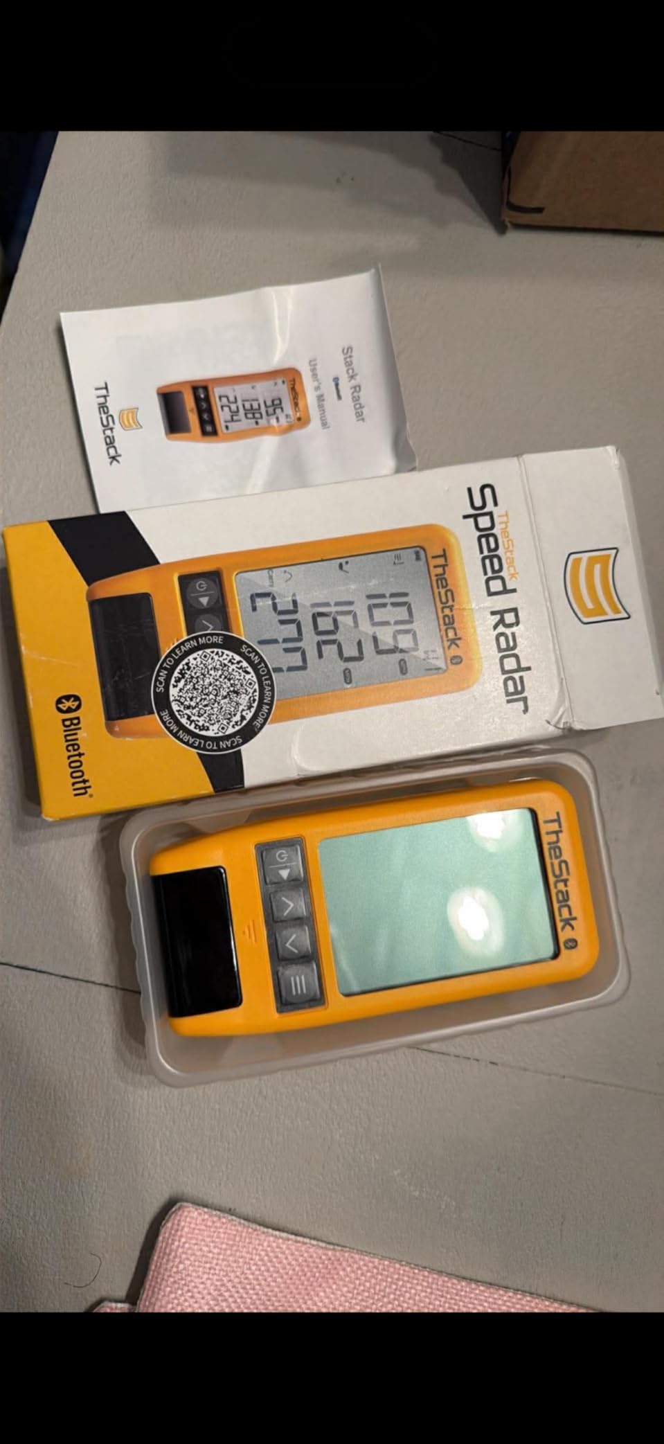 TheStack™ Radar - Portable Golf Launch Monitor, Swing Speed & Ball Tracker customer photo 1
