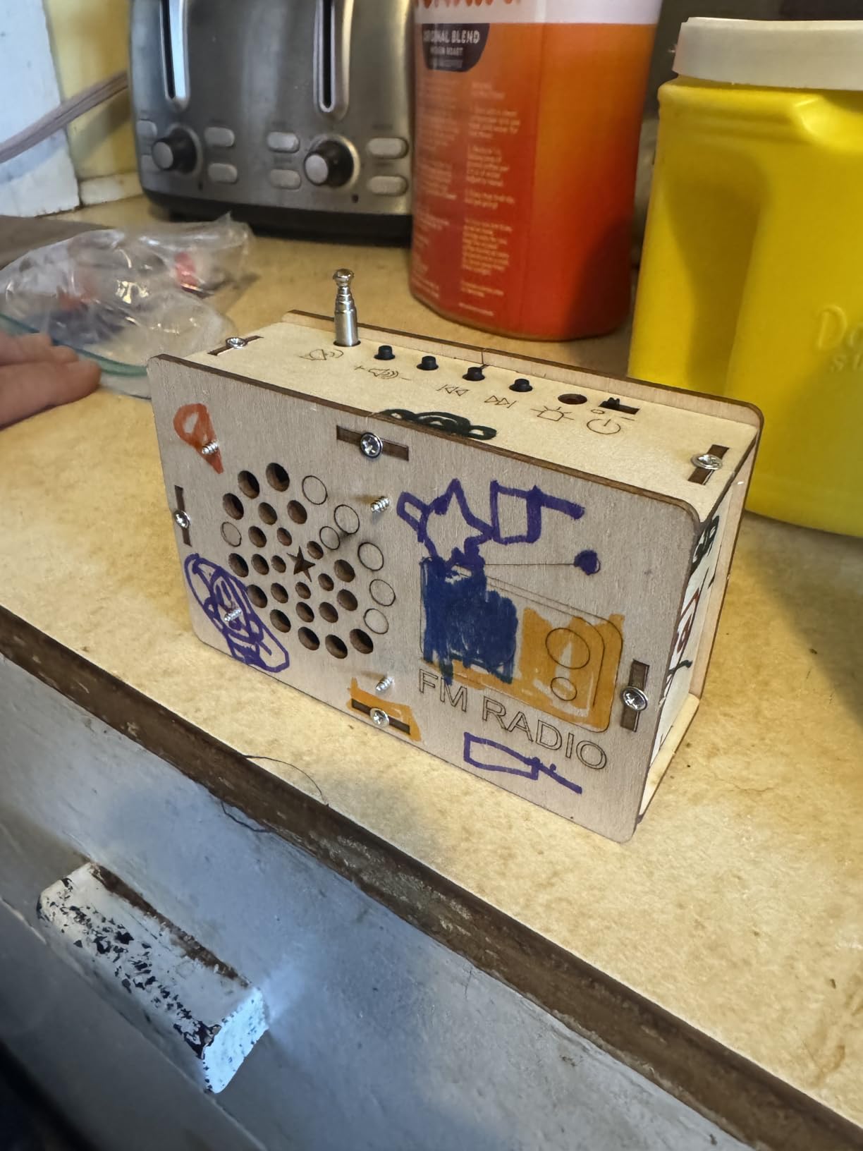 Stem Projects Toys for Boys age 8-12 12-14 Science Kit Building Own Bluetooth Speaker & FM Radio DIY Electronics Kit Science Experiments Kid 9-12 Boy Toys Birthday Gift 8 9 10 11 13 Year Old Teen Girl customer photo 2