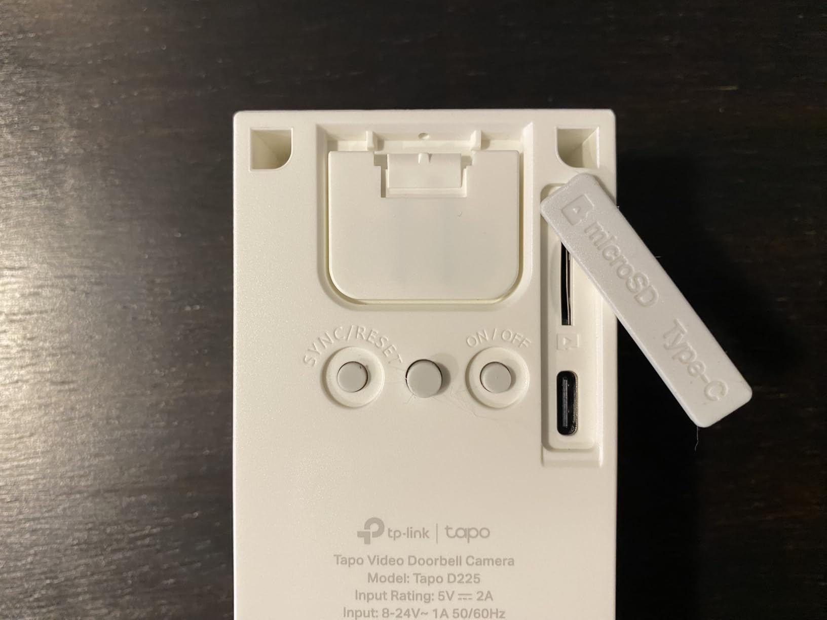 Tapo 2K+ Wired or Battery Powered Smart Video Doorbell with Chime, D225 customer photo 1