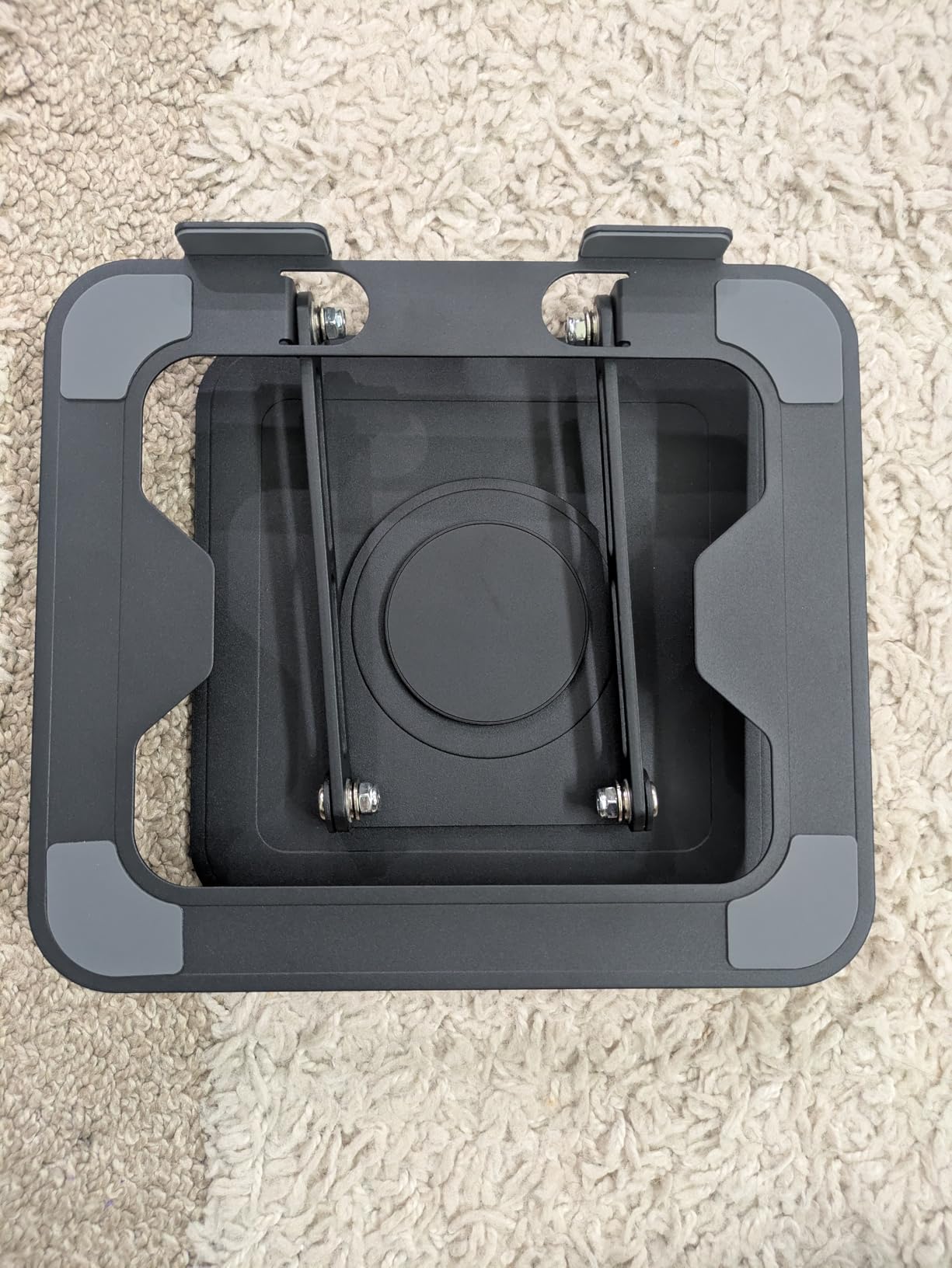 LOXP Adjustable Laptop Stand, Computer Stand with 360 Rotating Base customer photo 2
