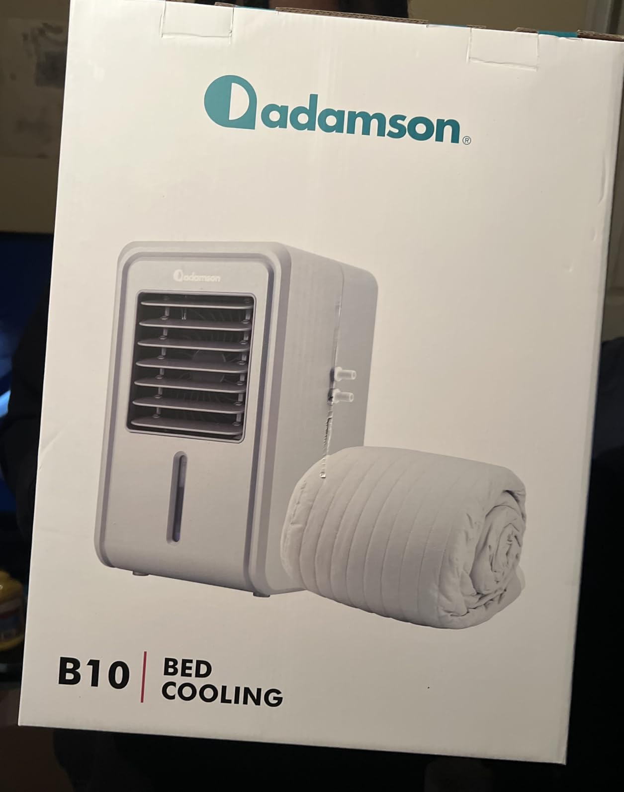 B10 Cotton Bed Cooling System, Mattress Pad for Night Sweats, Twin Size customer photo 2