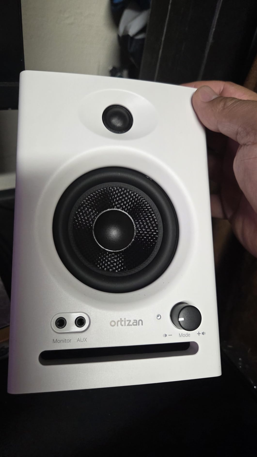 Ortizan C7 Powered Studio Monitors Pair with Bluetooth 5.3, White customer photo 1