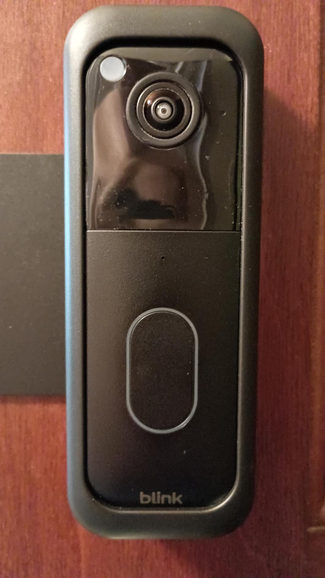 Blink Video Doorbell – Head-to-toe HD view, two-year battery life, and simple setup. Required Sync Module not included – Add-On (Black) customer photo 2