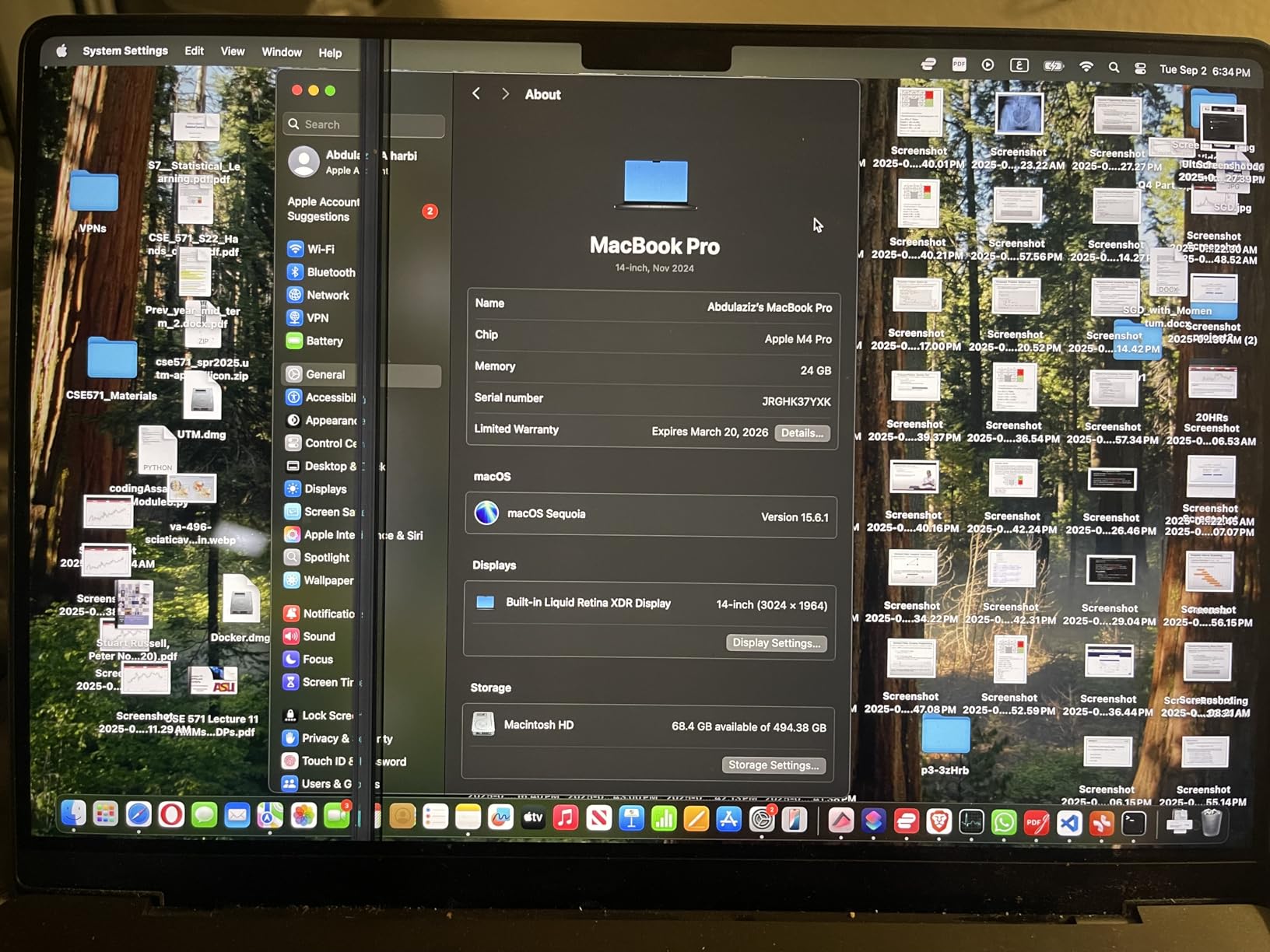 Apple 2024 MacBook Pro Laptop with M4 Pro, 12‑core CPU, 16‑core GPU: Built for Apple Intelligence 14.2-inch Liquid Retina XDR Display, 24GB Unified Memory, 512GB SSD Storage; Space Black customer photo 2