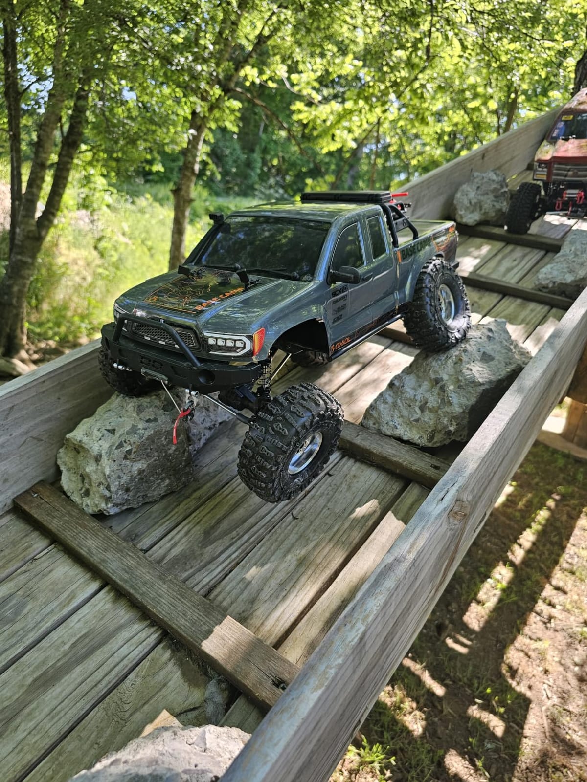 Axial RC Truck 1/10 SCX10 III Base Camp 4X4 Rock Crawler Brushed RTR (Battery and Charger Not Included), Gray, AXI-1375T2 customer photo 2