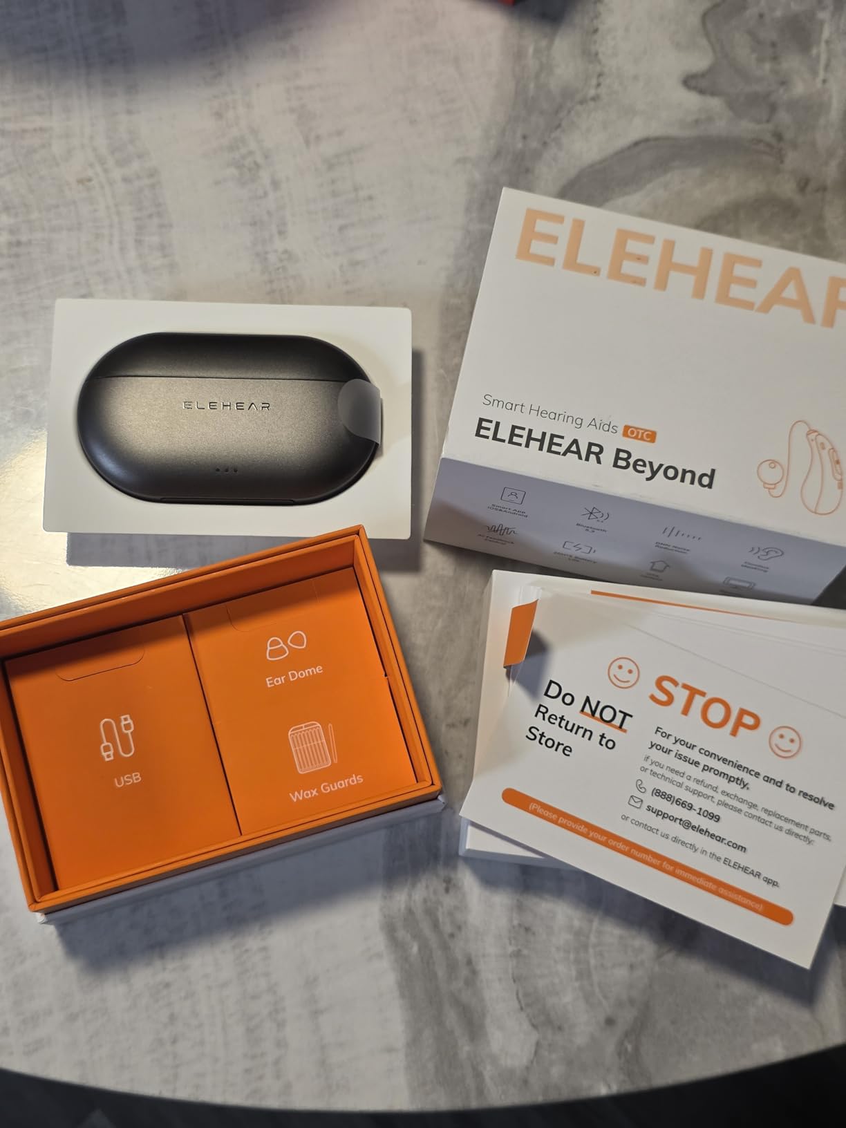 ELEHEAR-Beyond OTC Hearing Aids for Seniors, 50dB, AI Noise Cancellation customer photo 1