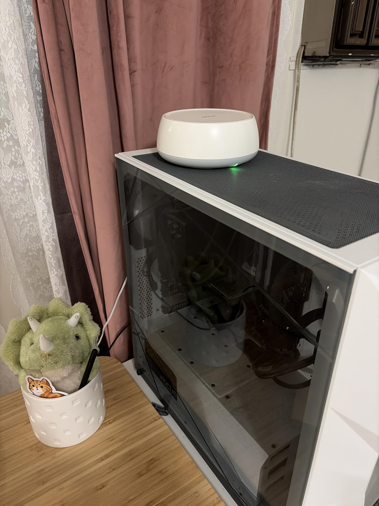 TP-Link Deco 7 BE23 Dual-Band BE3600 WiFi 7 Mesh Wi-Fi System | 4-Stream 3.6 Gbps, 160 Mhz | Covers up to 6,500 Sq.Ft | 2× 2.5G Ports Wired Backhaul | VPN,MLO,AI-Roaming, HomeShield, 3-Pack customer photo 1