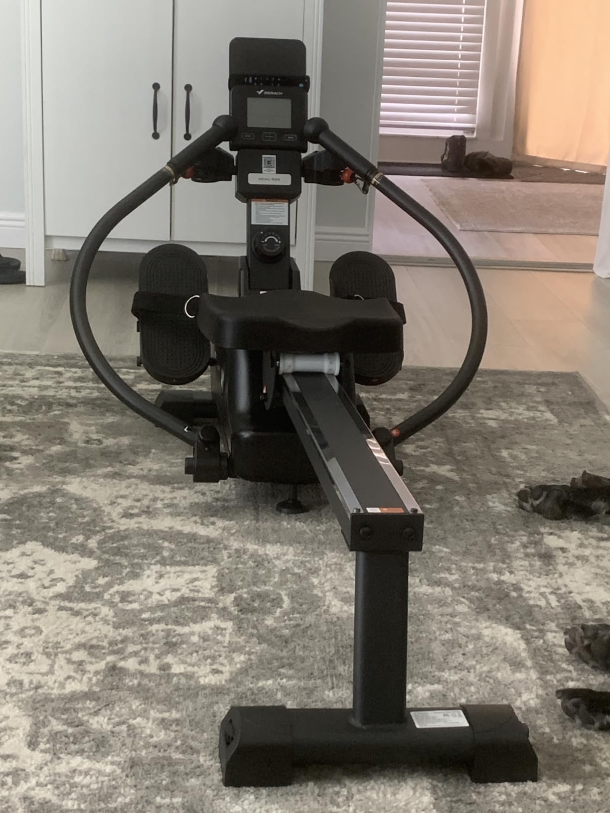 Merach RS3 Scull Rowing Machine for Home, Simulate Real Row, Ergonomic Seat customer photo 1