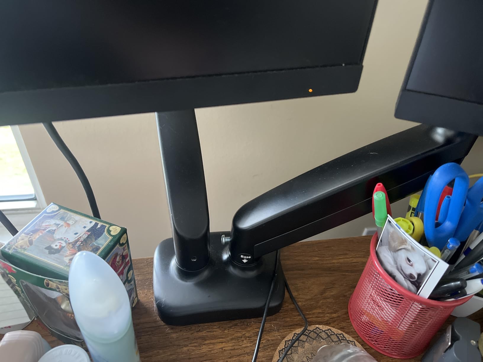 Mount-It! Dual Monitor Desk Mount, 13-32