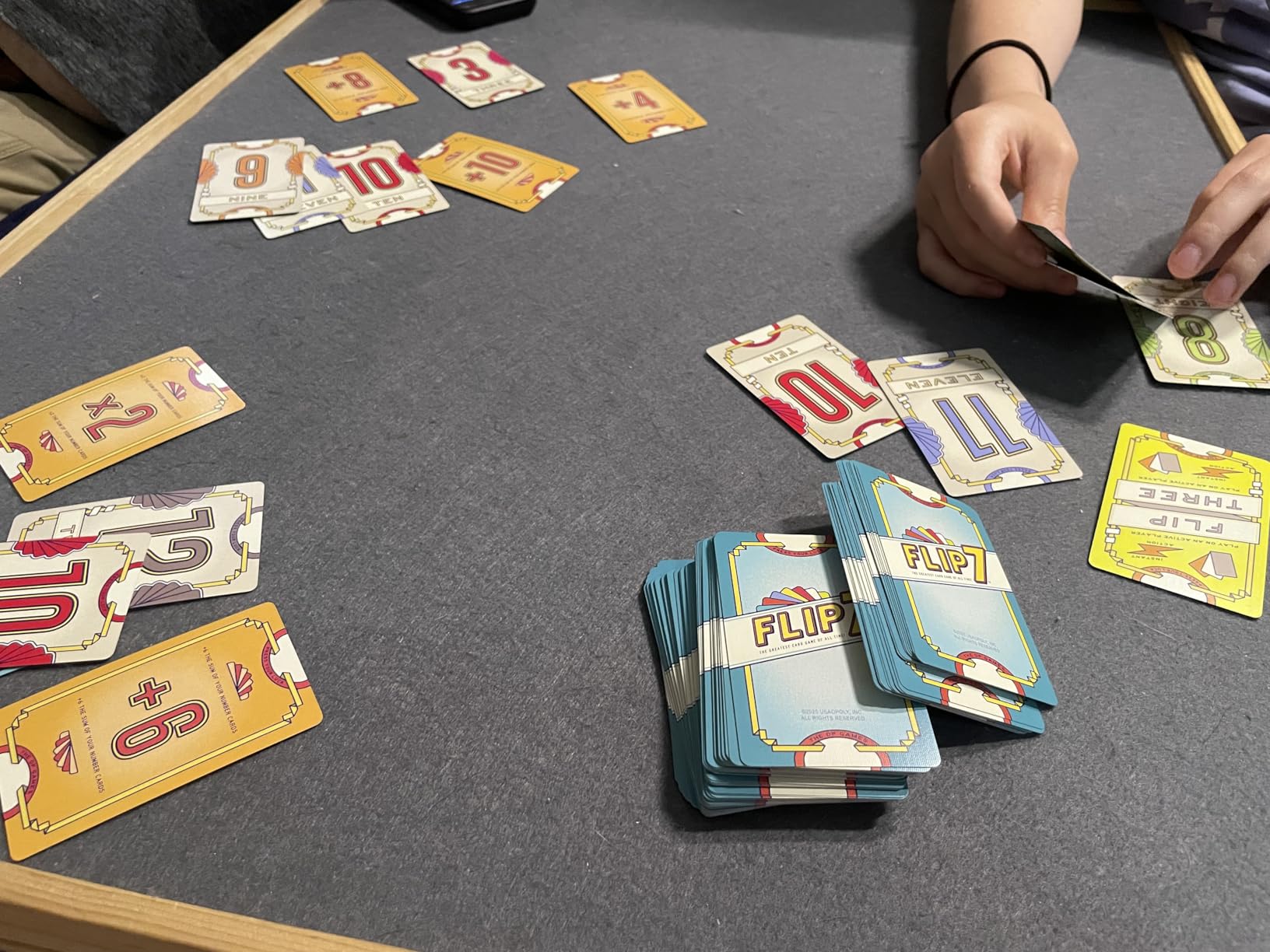 USAOPOLY Flip 7 Card Game, The Ultimate Blend of Press Your Luck Strategy customer photo 1