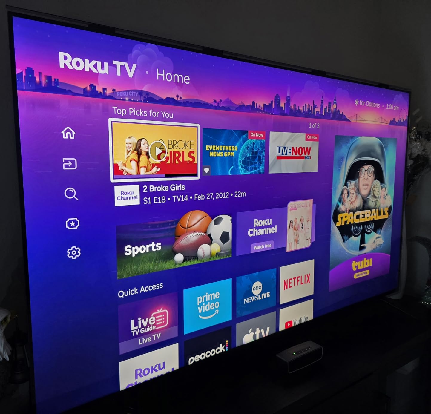 Roku 55-Inch Plus Series Smart TV - 4K QLED Mini-LED TV - RokuTV customer photo 2