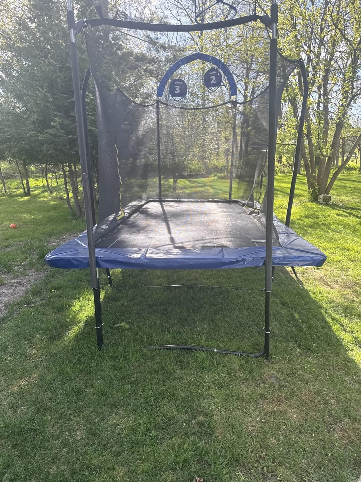 Zupapa Rectangular Trampoline 10x17FT 9x15FT 8x14FT, 1800LBS Weight Capacity Outdoor Large Gymnastics Trampoline, Heavy‑Duty Square Tumbling Trampoline for Family Backyard Exercise customer photo 1