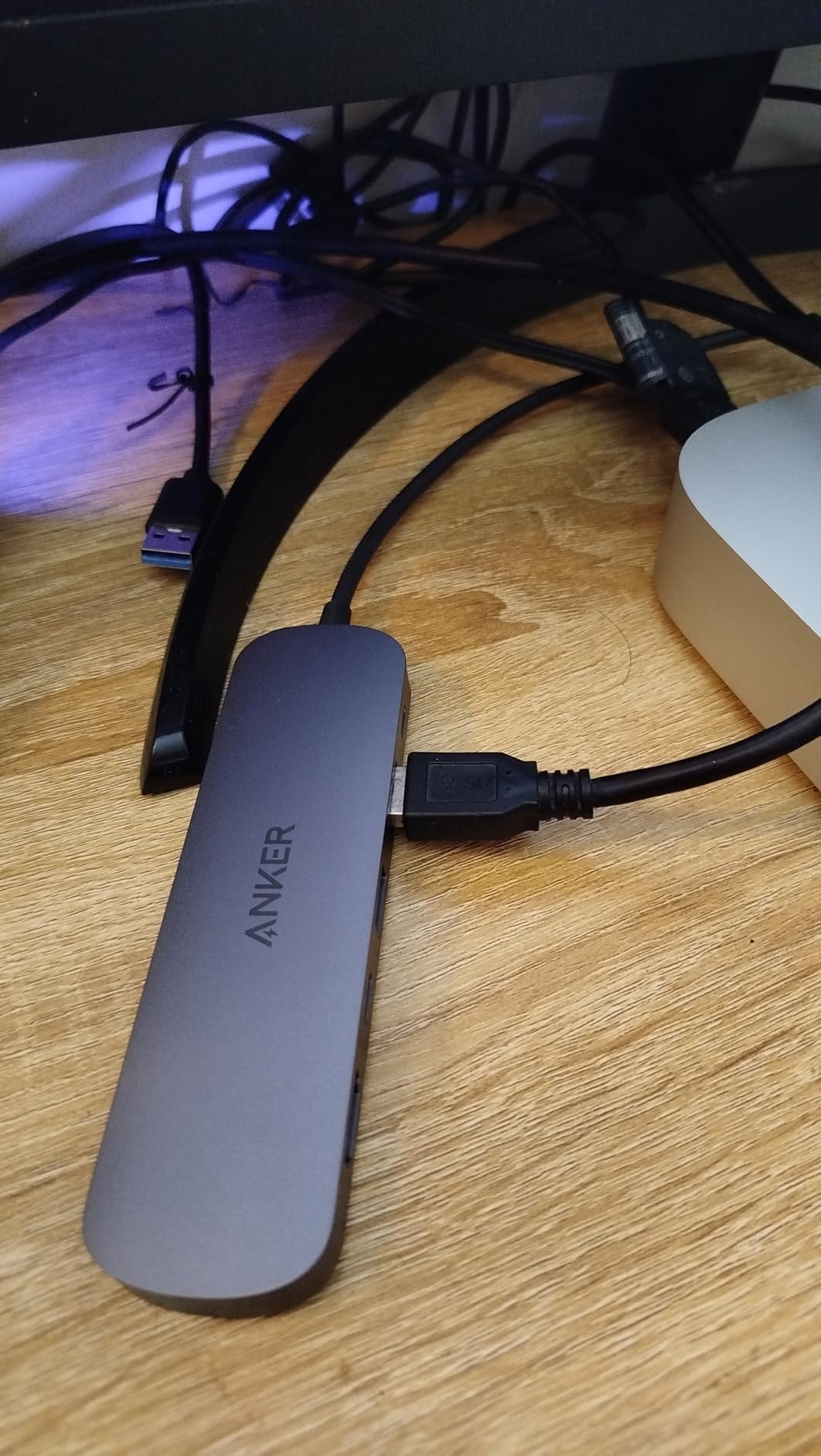 Anker USB C Hub, 7in1 Multi-Port USB Adapter, 4K@60Hz USBC to HDMI Splitter | 85W Max PD, 2 USB 3.0 & 1 USBC Data Ports, SD/TF Card Reader, for Laptops/Mac and Other Type C Devices (Charger Not Included) customer photo 1