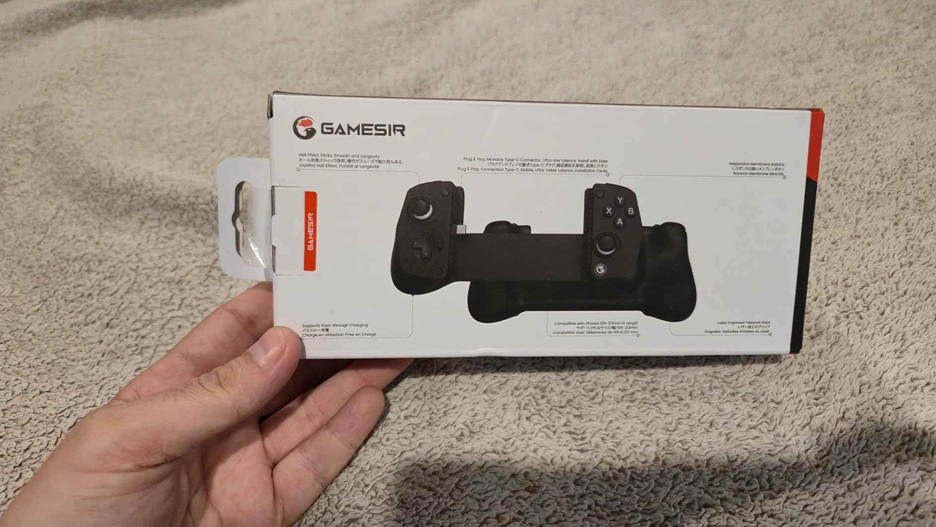 GameSir X5 Lite Mobile Gaming Controller for Android,Hall Effect Joystick customer photo 2
