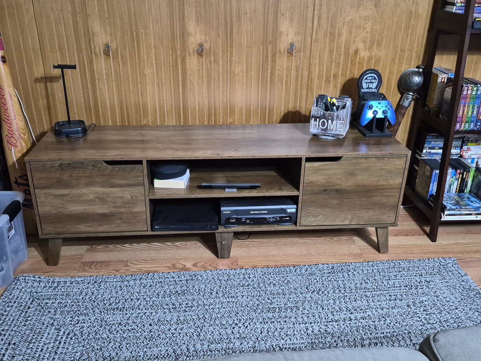 VASAGLE TV Stand for 65'' TV, Entertainment Center with Adjustable Shelf customer photo 1
