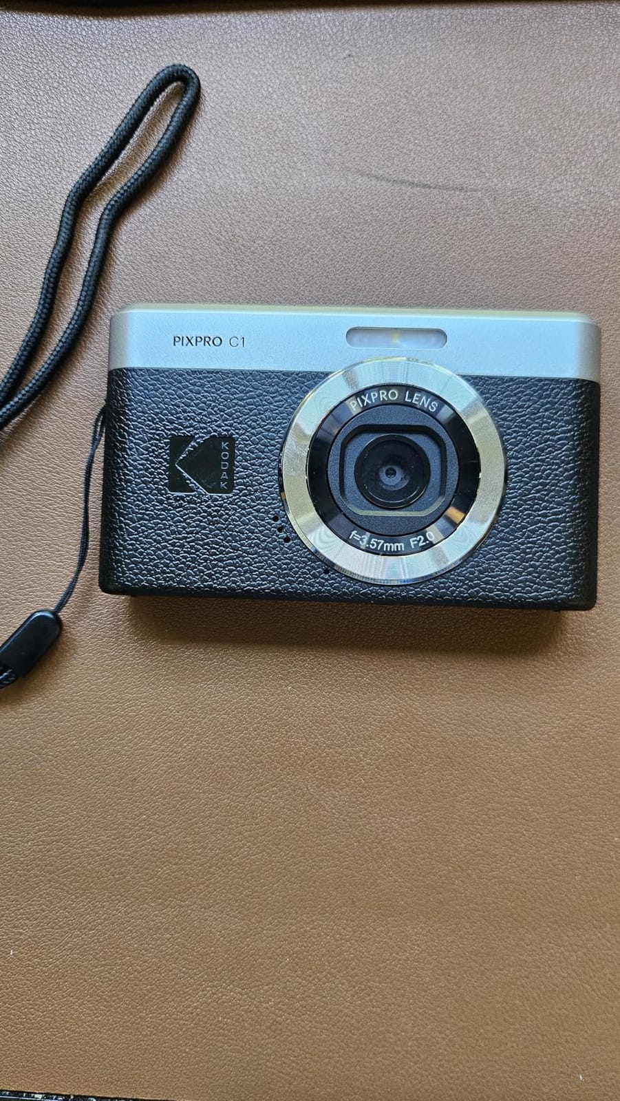 KODAK PIXPRO C1 13MP Compact Digital Camera, 26mm Fixed Lens, Brown customer photo 1