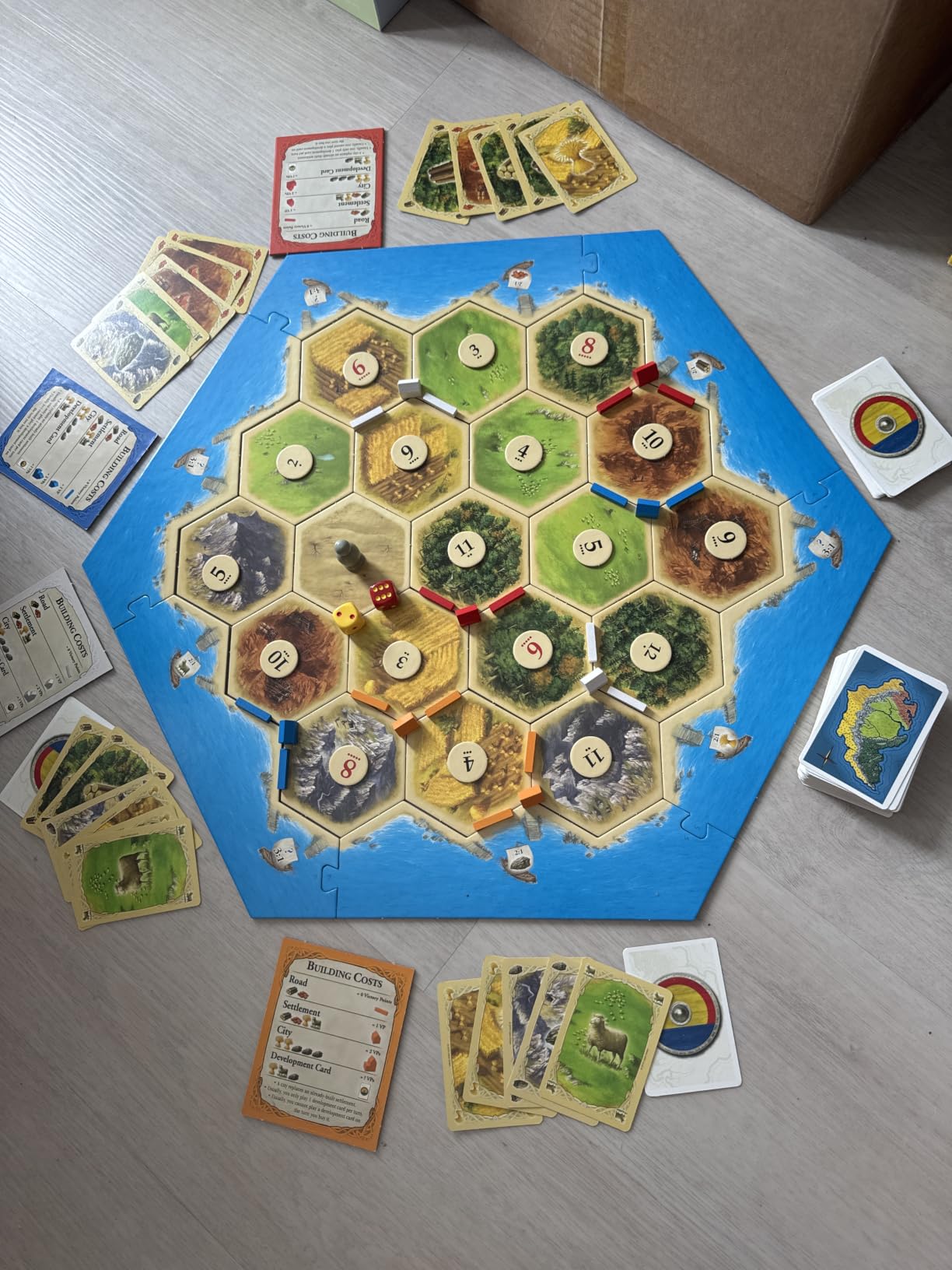 CATAN Board Game (6th Edition) Trade, Build & Settle in the Classic Strategy Game for Family, Kids & Adults, Ages 10+, 3-4 Players, 60-90 Min Playtime customer photo 2