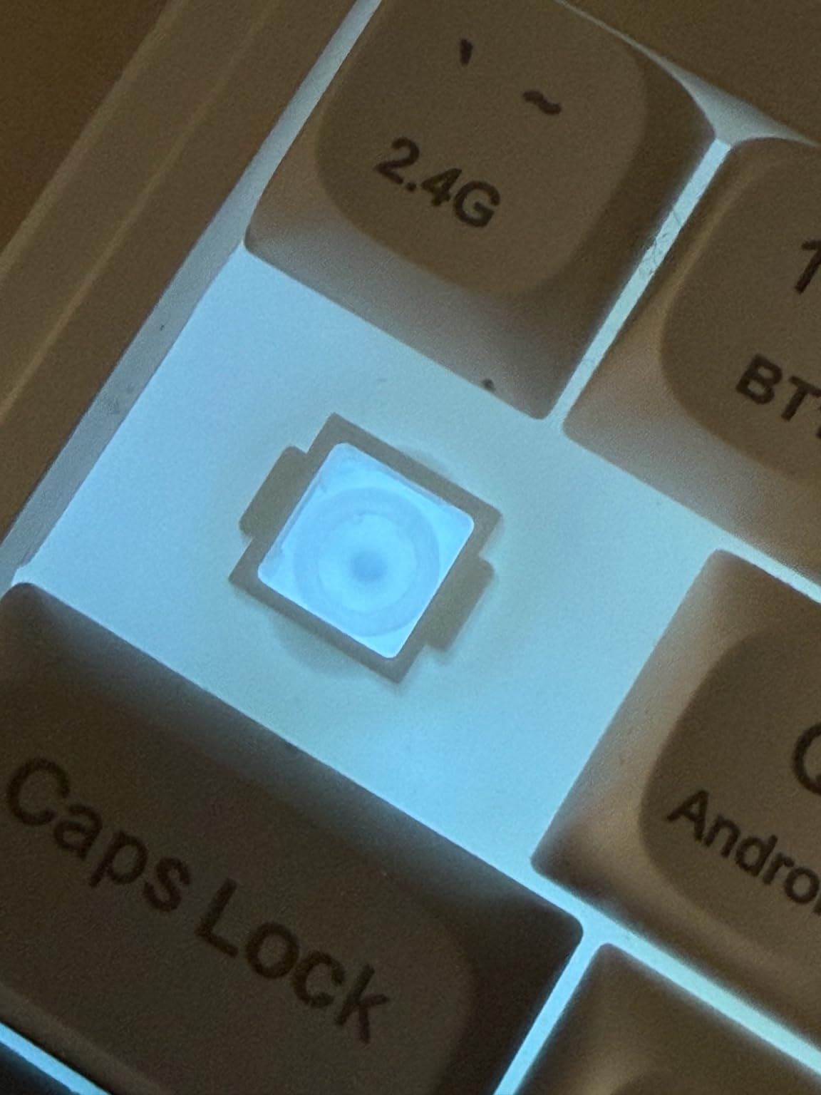 AULA S99 Gaming Keyboard, Wireless Green Creamy Computer Keyboards customer photo 2