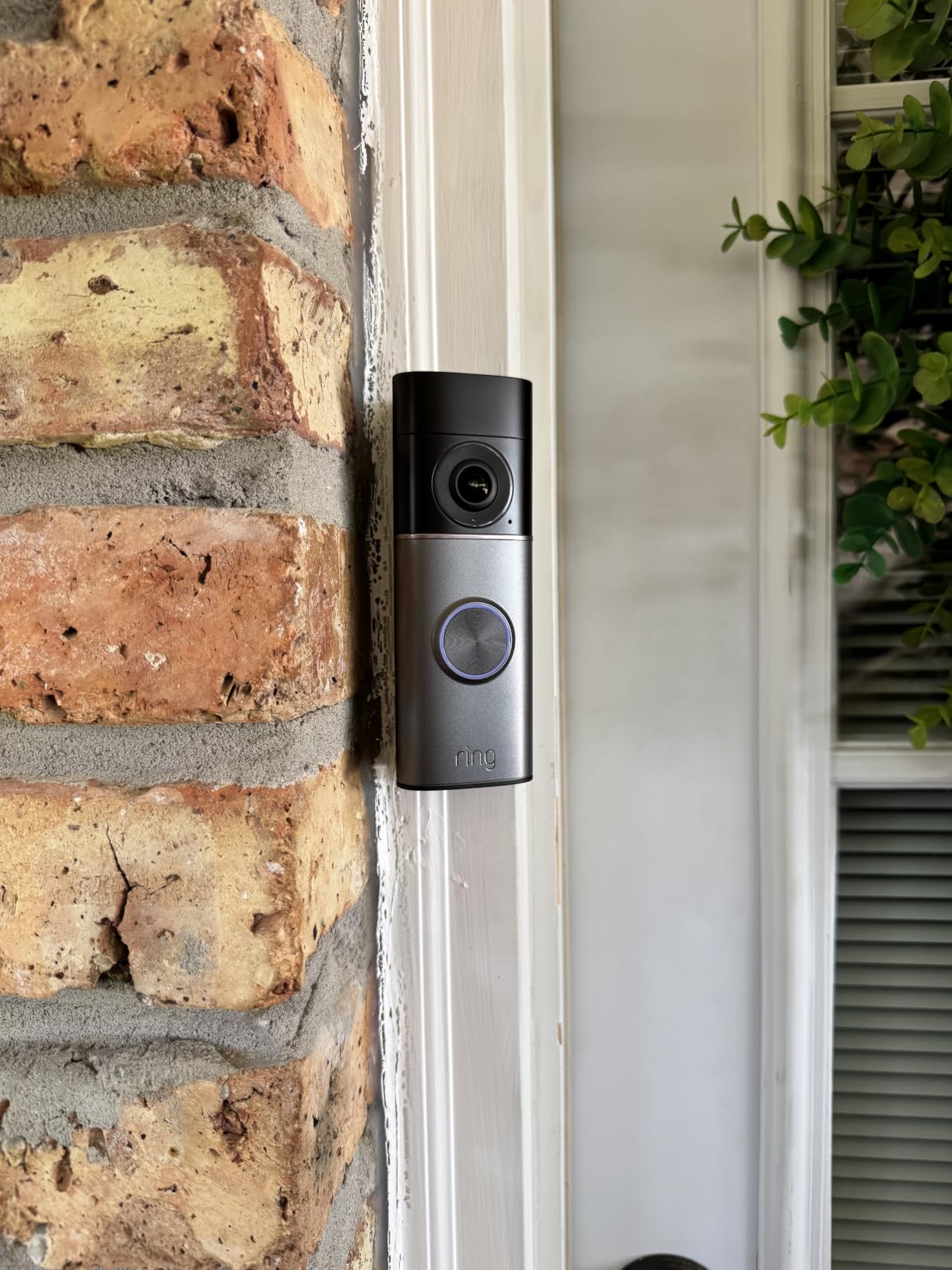 Ring Wired Doorbell 4K Pro (Newest Model), Retinal 4K with wide-angle video, 10x Enhanced Zoom, and Night Vision, Deep Silver customer photo 1
