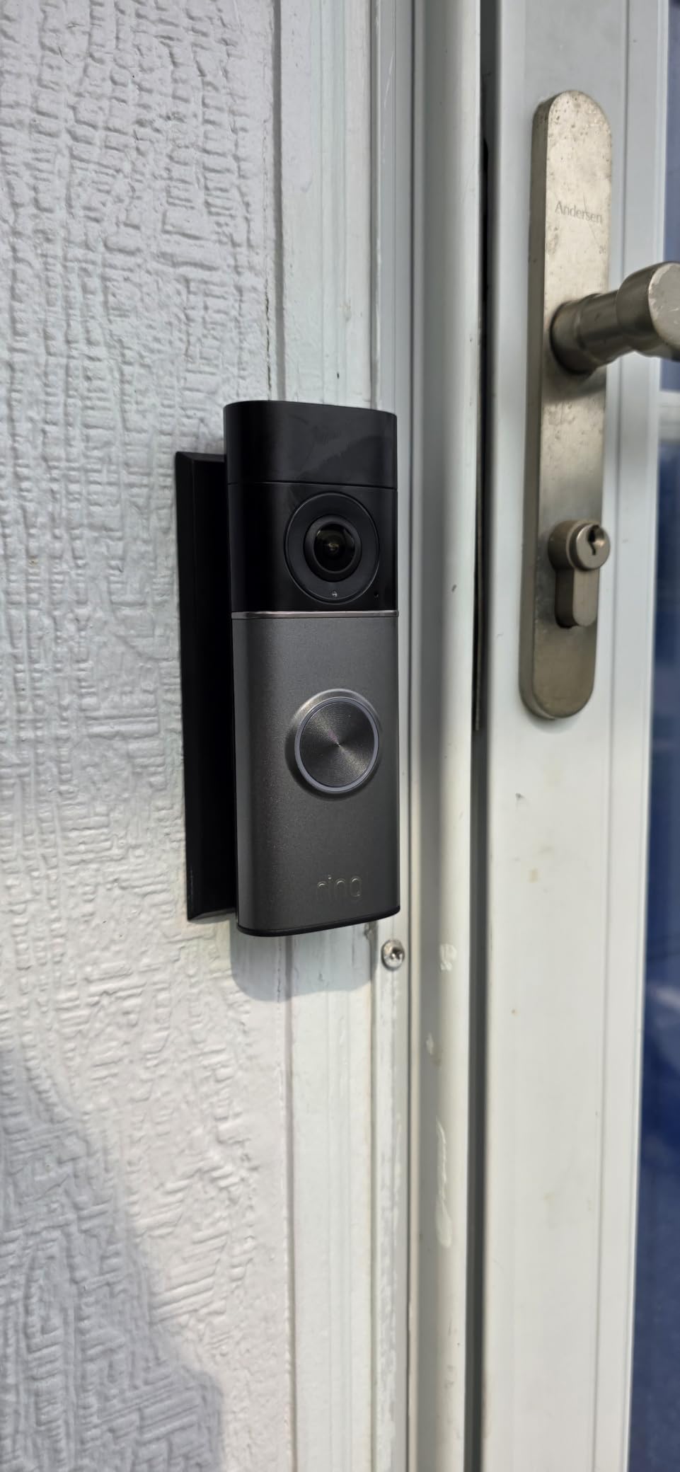 Ring Wired Doorbell 4K Pro (Newest Model), Retinal 4K with wide-angle video, 10x Enhanced Zoom, and Night Vision, Deep Silver customer photo 2