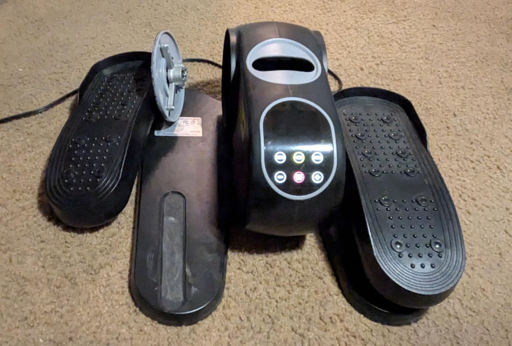 MERACH Under Desk Elliptical, Leg Exerciser While Sitting for Seniors customer photo 1