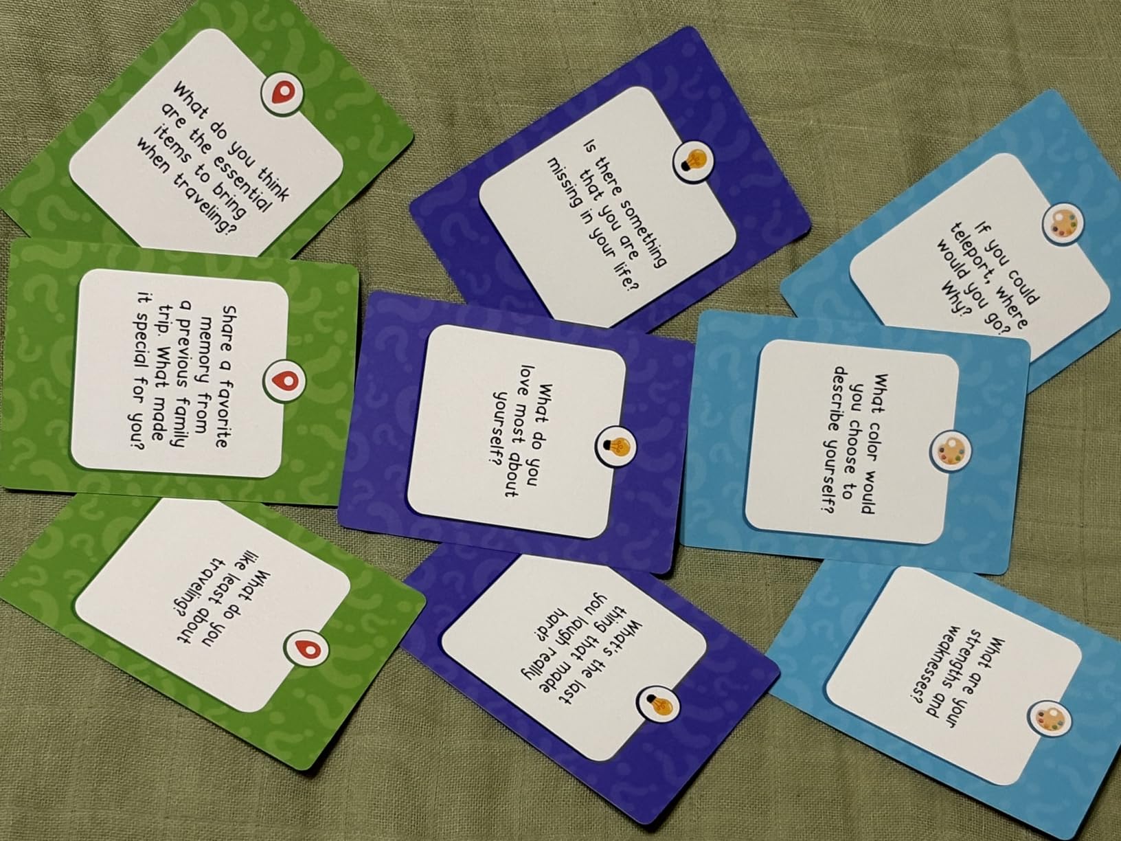 WELL BALANCED Bonding Miles – Road Trip Conversation Card Game for Kids, Teens & Adults, Car Game, Travel Essentials customer photo 2