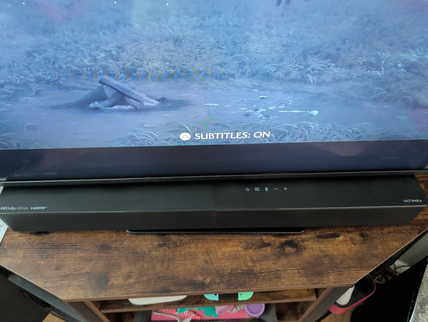 ULTIMEA 5.1CH Surround Sound Bar System with Dolby Atmos, Poseidon M60 customer photo 1