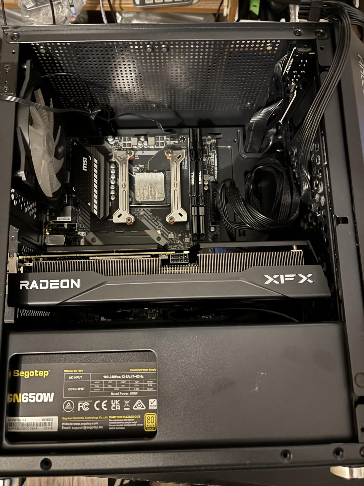 XFX Swift AMD Radeon RX 9060 XT OC Triple Fan Gaming Edition with 16GB GDDR6 HDMI 2xDP, RDNA 4 RX-96TS316BA, Graphics Card, Compatible with Desktop PCs customer photo 2