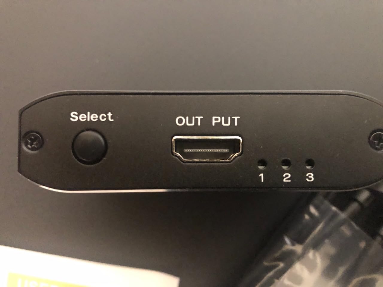 HDMI 2.1 Switch 3 in 1 Out, 4K@120Hz 8K@60Hz, Aluminum,48Gbps w/HDMI Cable customer photo 1
