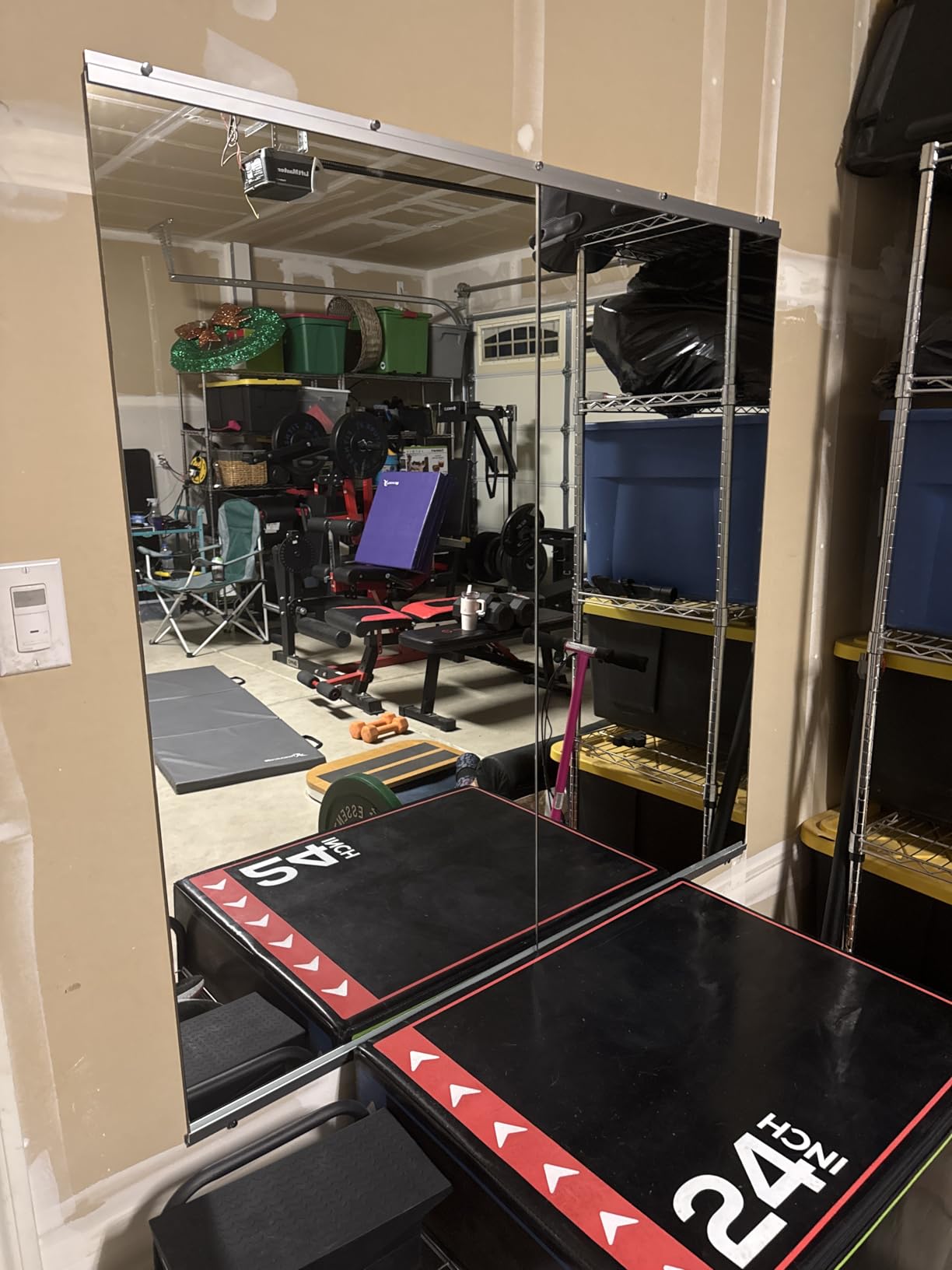 TETOTE Gym Mirrors for Home Gym Wall Large 67