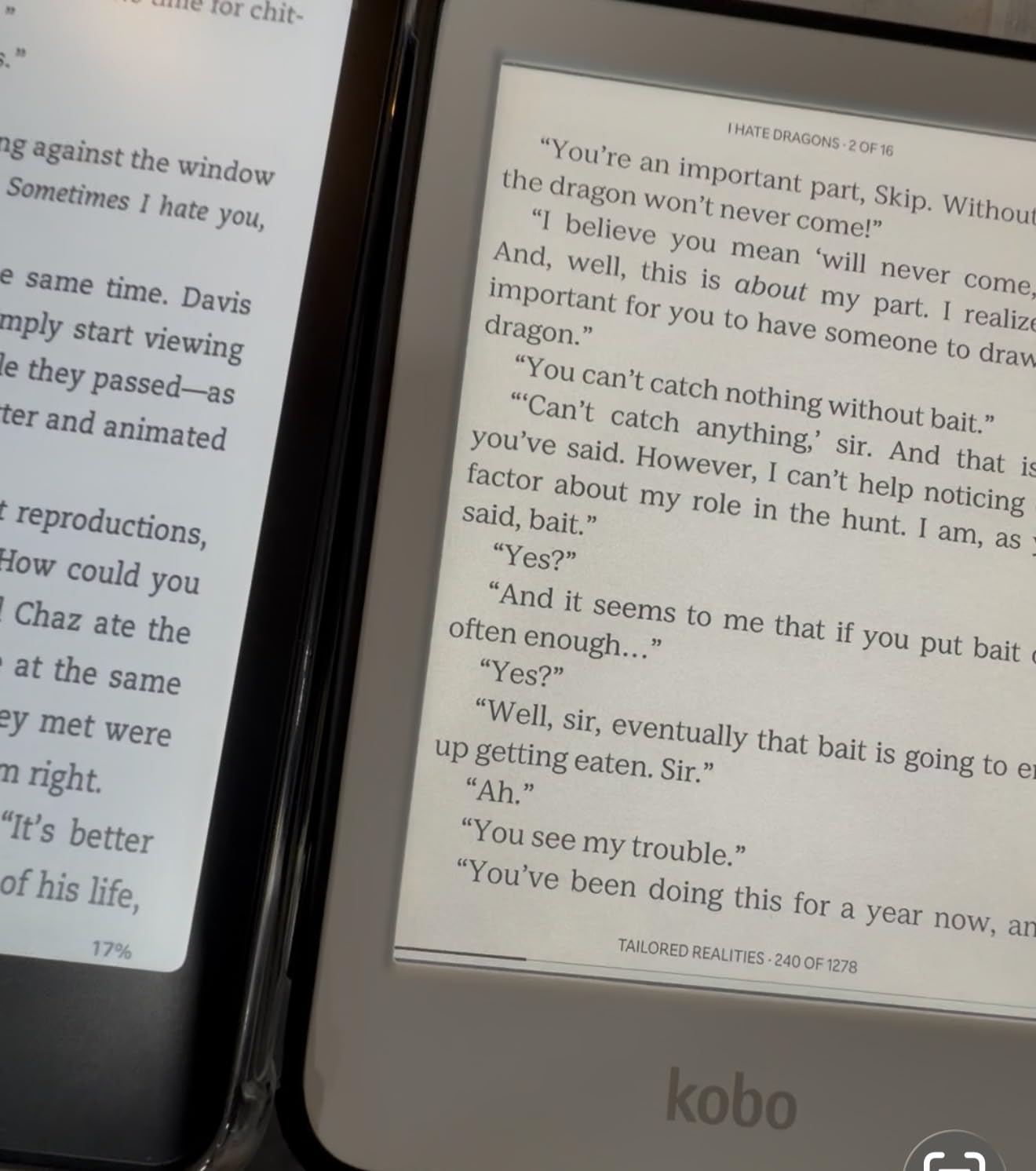 Kobo Clara Colour | Colour eReader | 6” Glare-Free Colour E Ink Kaleido™ 3 Display | Dark Mode Option | Waterproof | Audiobooks | 16GB of Storage | White | 6” Color E Ink Kaleido 3, Dark Mode, Waterproof, eBooks, Audiobooks, 16GB customer photo 1