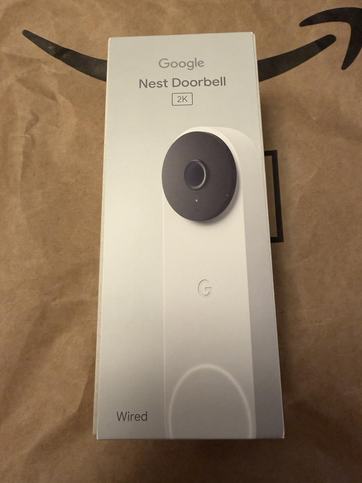 Google Nest Doorbell (Wired, 3rd Gen) - 2K Video, Live View - 2025 - Hazel customer photo 2