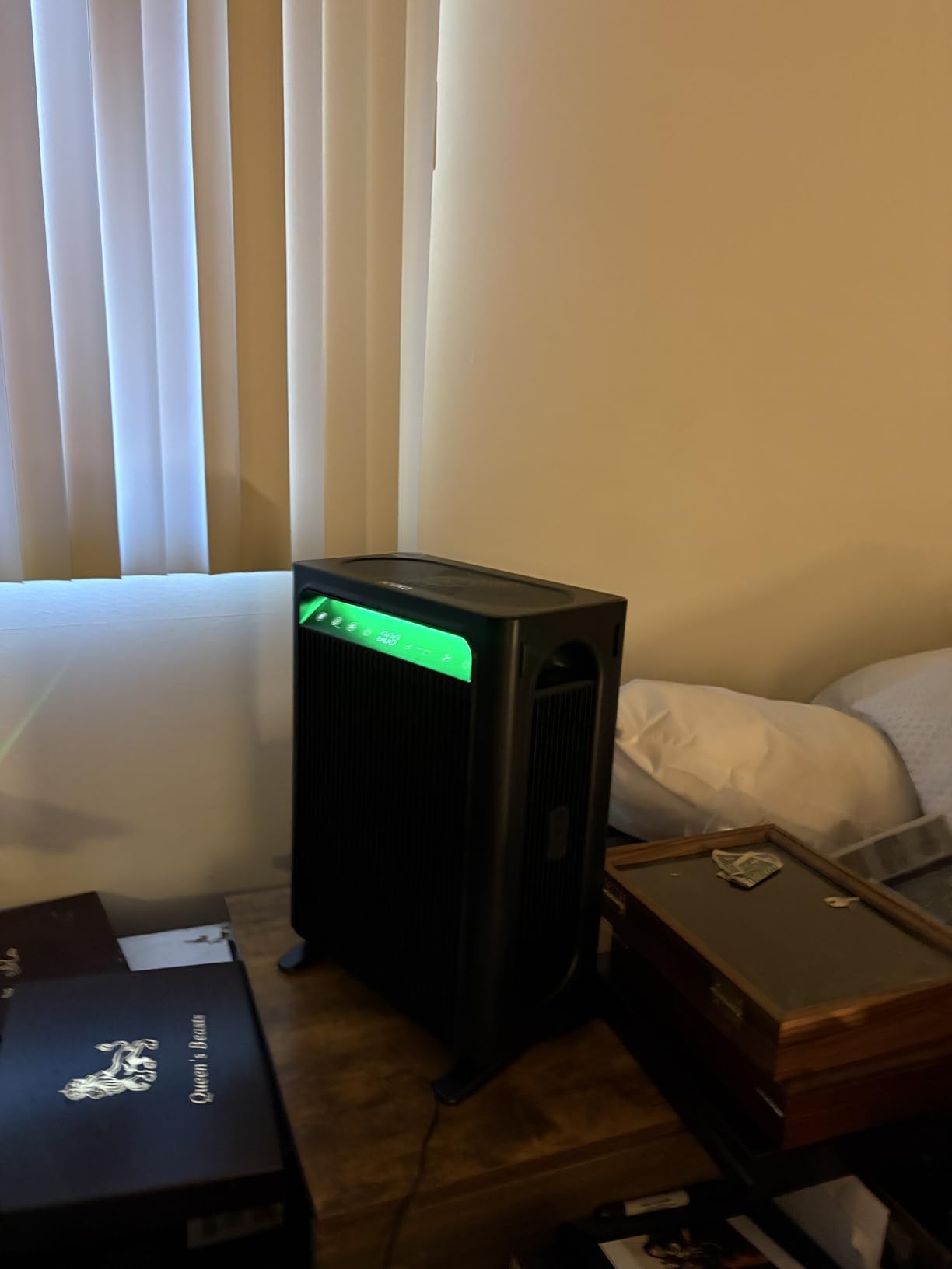 KNKA Air Purifiers for Home Bedroom Up to 1,695 Ft² in 1 Hr, APH4000, White customer photo 1