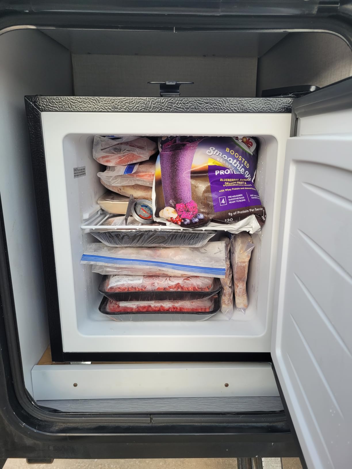 Electactic 3.0 Cu.ft Small Freezer, Mini Upright Freezer, Sanded Black customer photo 2