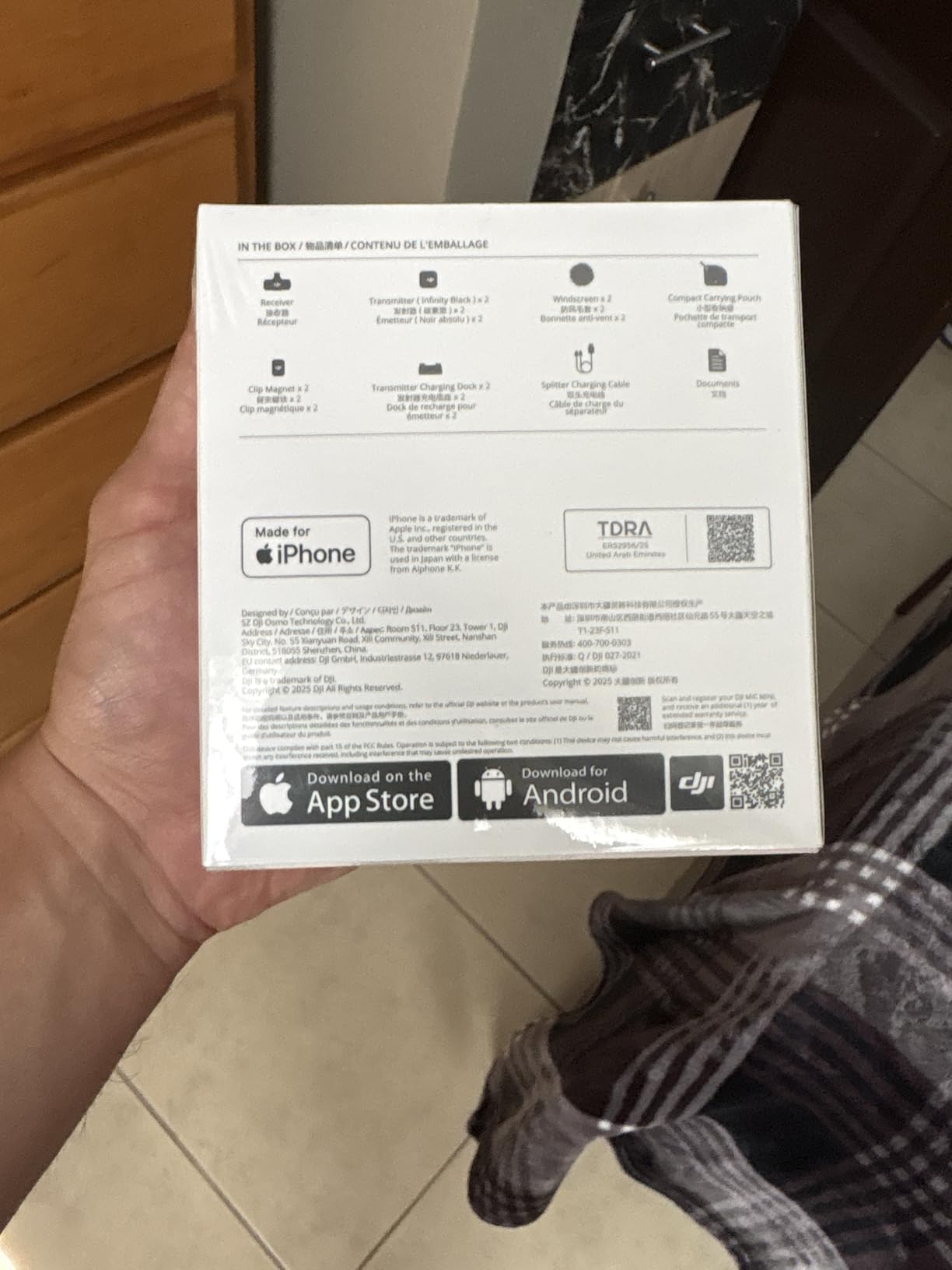 DJI Mic Mini (2 TX + 1 Mobile RX), Ultralight, Active Noise Cancelling customer photo 2