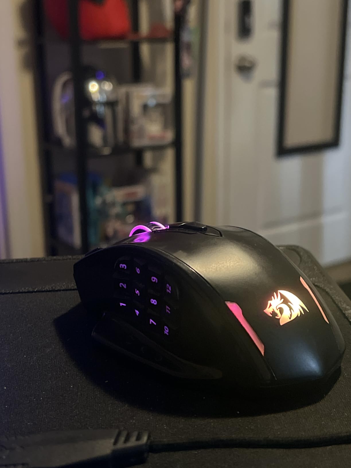 Redragon M908 Wired RGB MMO Gaming Mouse 24000 DPI Remapping Keys customer photo 2