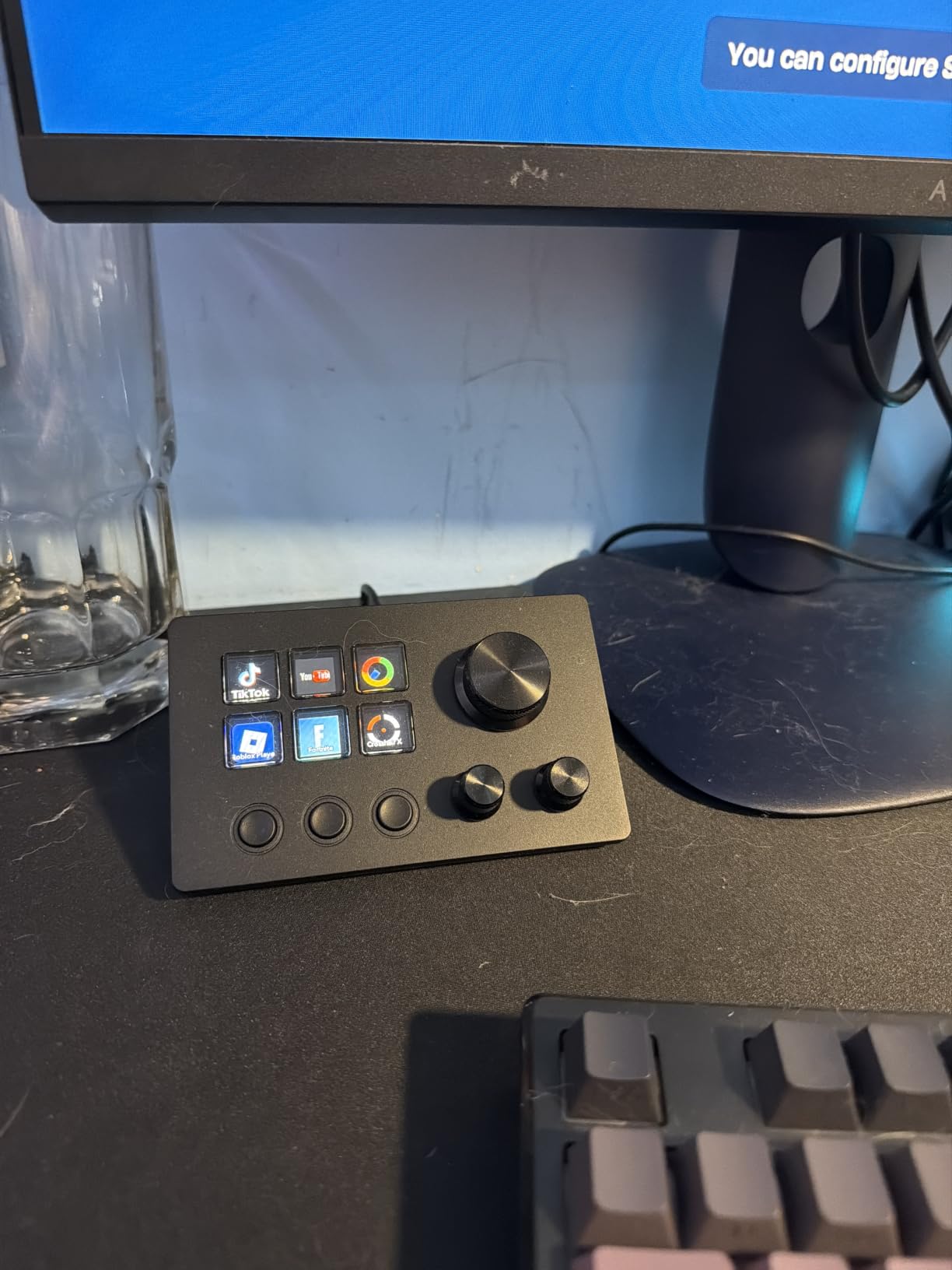 ActionRing Stream Controller Deck,Macro Keypad,Gaming Shortcut Keyboard customer photo 2