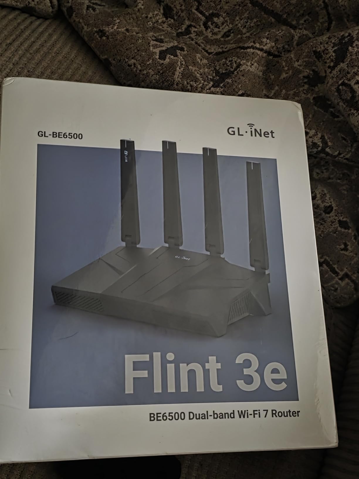 GL.iNet GL-BE6500 Flint 3e Wi-Fi 7 Router with VPN for Home and Gaming customer photo 2