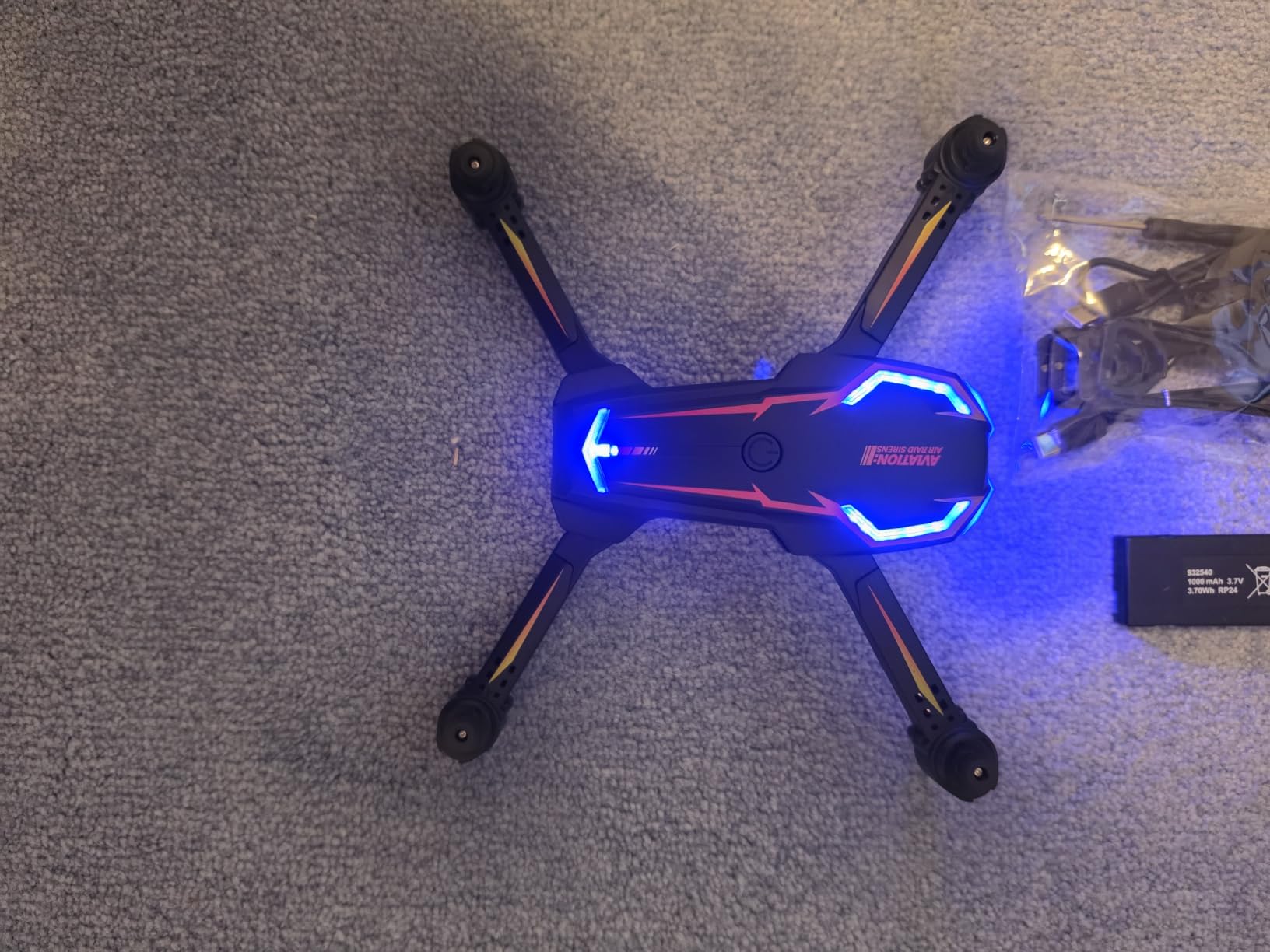 2K HD FPV Drone with Camera for Adults - Altitude Hold, One-Key Takeoff/Landing, 3 Speed Modes, Headless Mode, 2 Batteries, Foldable & Portable, Best Gifts for Beginners, Teen Boys & Girls customer photo 1