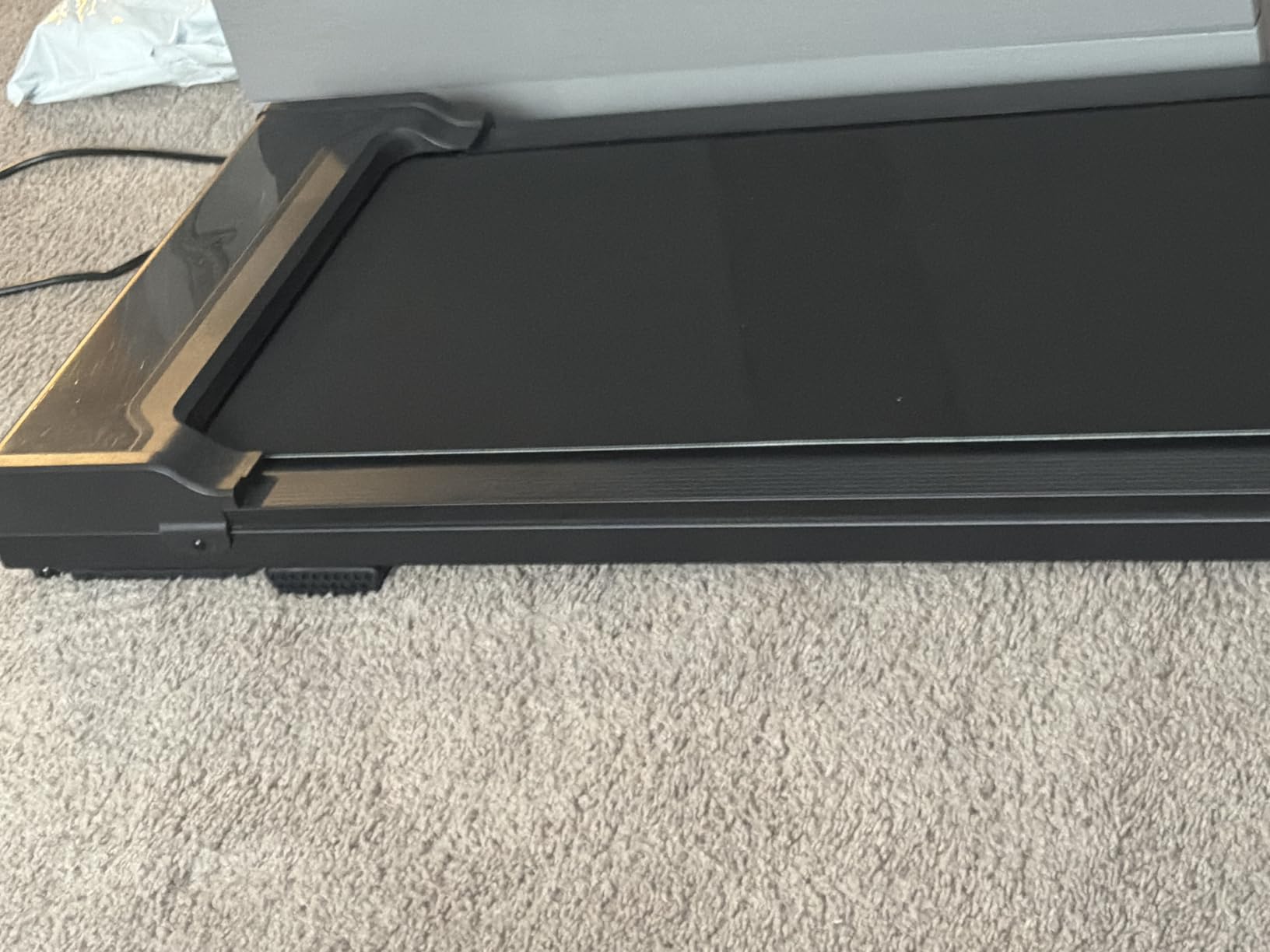 Walking Pad Treadmill for Home - Under Desk Walking and Running with Remote Control Portable Electric Machine Adjustable Slim Compact with 0.6-4.0MPH Modes Max up 265 Lbs for Home Office customer photo 2