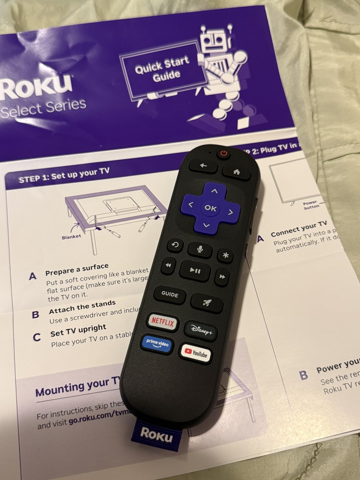 Roku 50-Inch Select Series Smart TV 2026-4K QLED TV - Roku TV customer photo 1