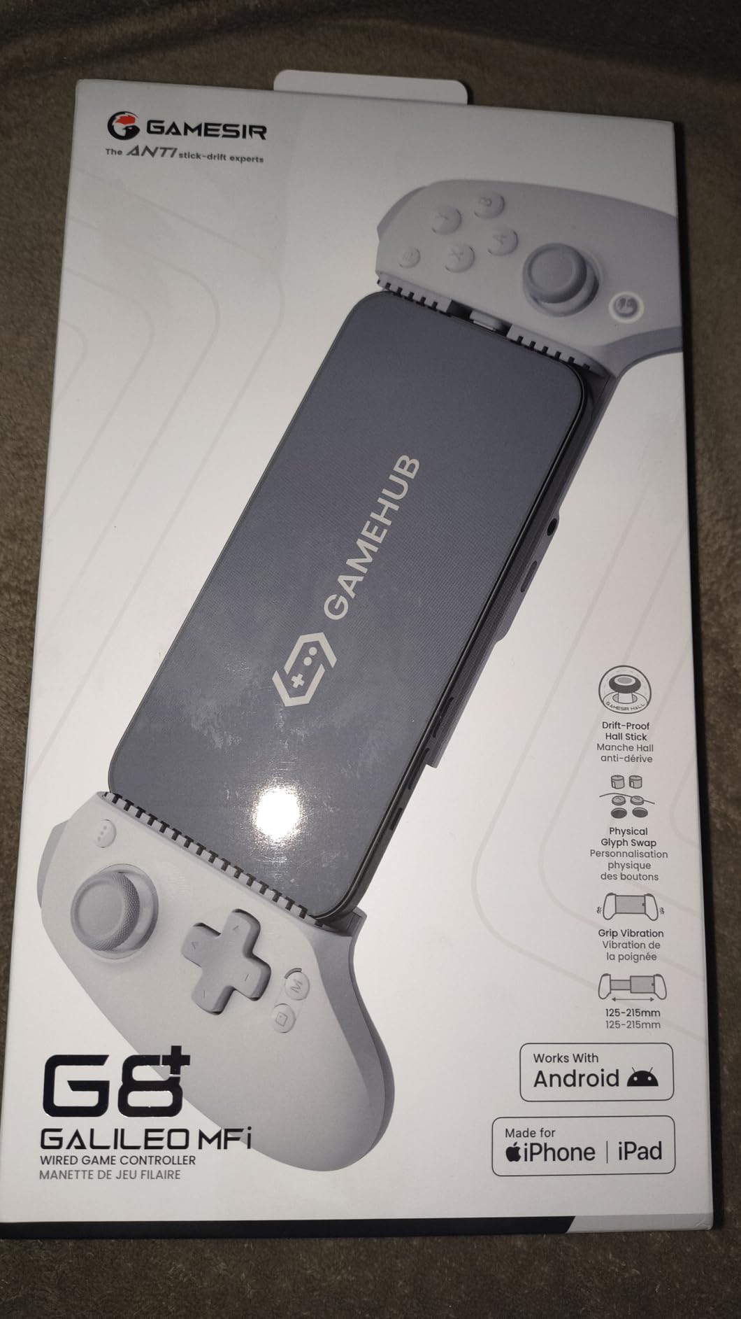 GameSir G8 Plus MFi iPhone Controller, Hall Effect Sticks customer photo 2