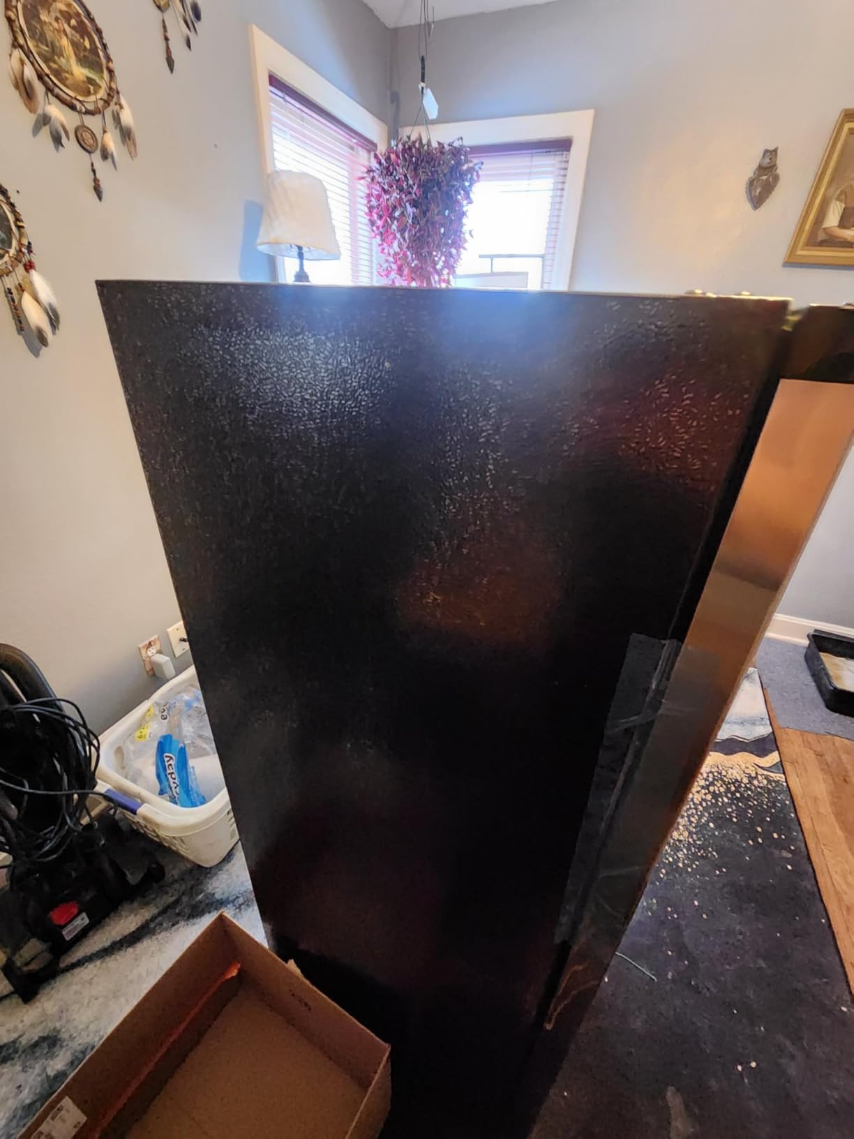 Upstreman 7.0 Cu.Ft Upright Freezer, Large Capacity Stand Up Black Freezer customer photo 2