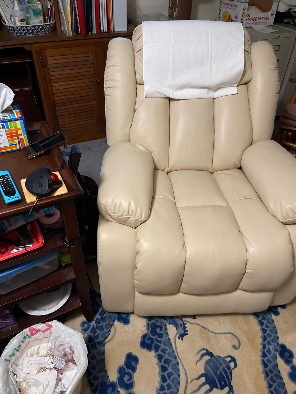 MEROUS Dual Motor Power Lift Chair for Elderly Infinite Position Recliner customer photo 2