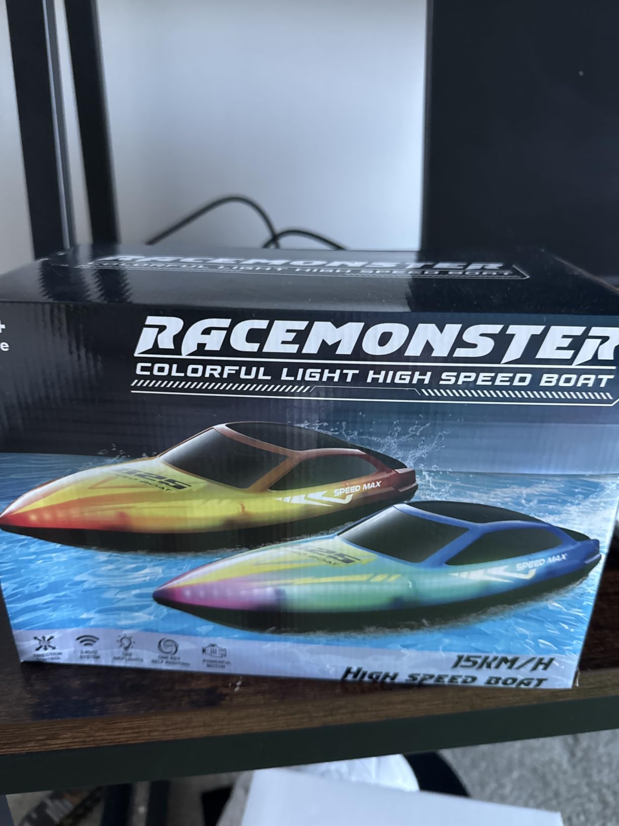 Remote Control Boat for Kids, RC Boats for Pool, Lake, River and Pond customer photo 2