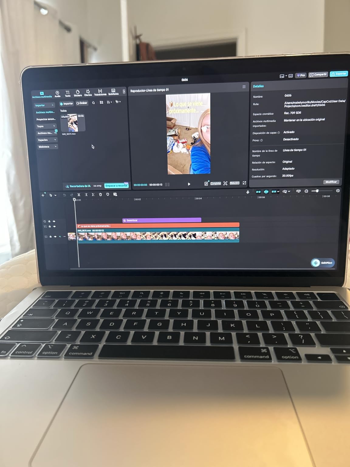 Apple 2026 MacBook Air 13-inch Laptop with M5 chip: Built for AI, 13.6-inch Liquid Retina Display, 16GB Unified Memory, 512GB SSD, 12MP Center Stage Camera, Touch ID, Wi-Fi 7; Midnight customer photo 2