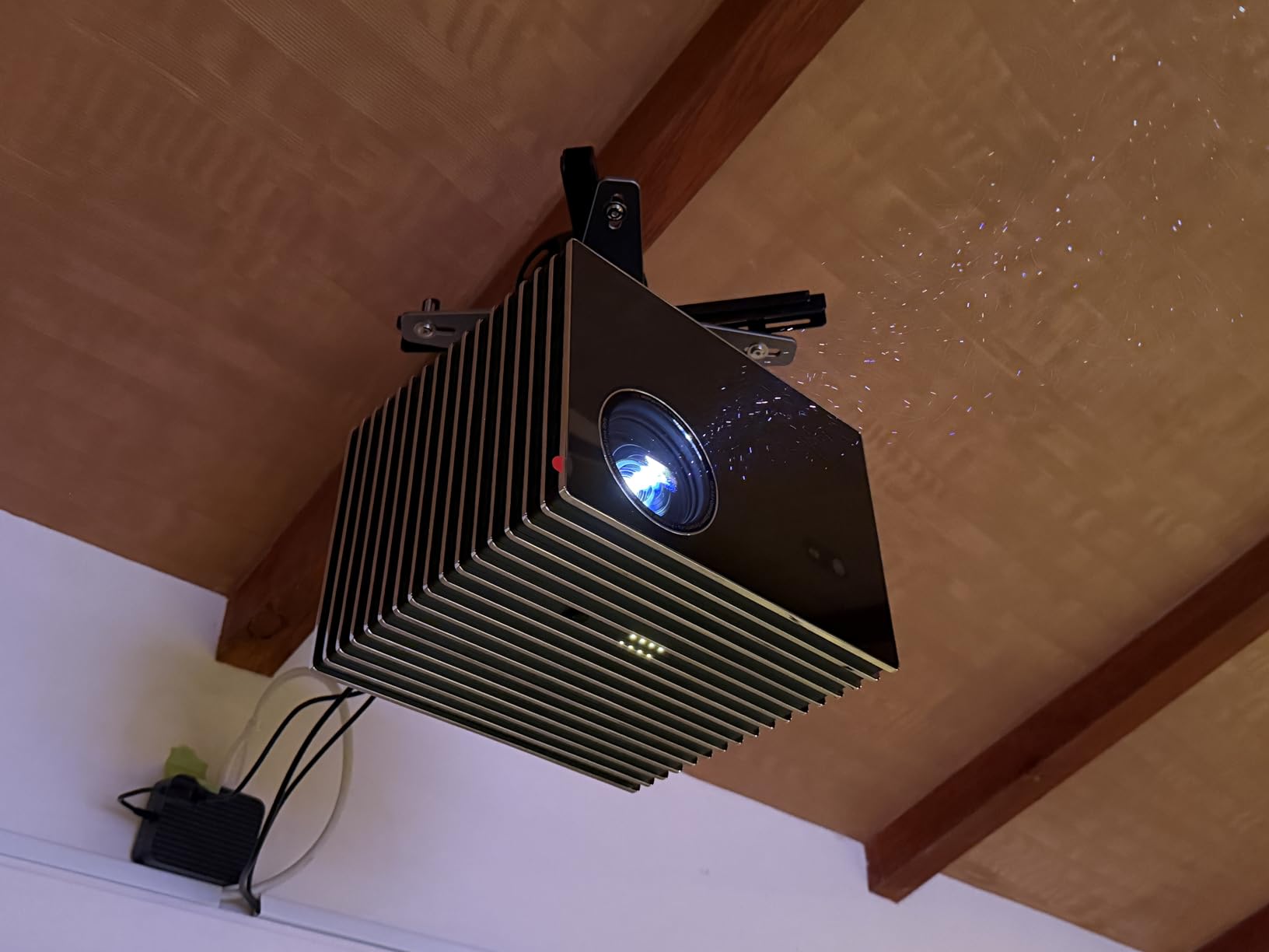 Valerion VisionMaster Pro2 Triple Laser Projector 4K,15000:1 Contrast, 0.9-1.5x Optical Zoom, 2X Multitasking Power, IMAX, HDR10+, GTV, 4ms Lag-Free Gaming, 3000 ISO Lumens, Google Home, Apple Homekit customer photo 1