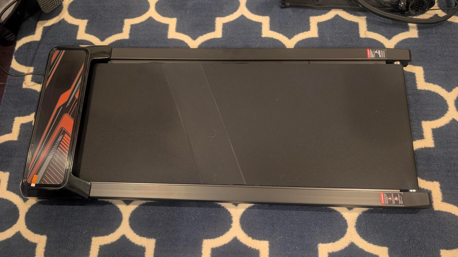 Under Desk Treadmill, Walking Mat with Incline pad customer photo 1