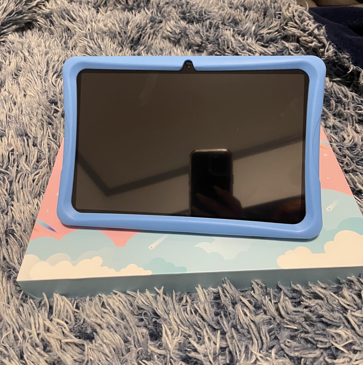 2026 Upgraded TABWEE Kids Tablet 10 Inch, Latest Android 16 Tablet for Kids Ages 6-12, 16GB RAM 64GB ROM (Expandable 2TB), HD Eye-Care Display, Parental Control, WiFi, Kid-Proof Case & Stylus Included customer photo 1